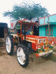 Swaraj Tractor With Jivo Tire